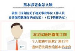 天津机关事业单位养老保险待遇领取条件