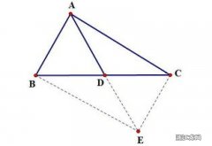 三角形中线与两边的关系