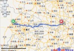 武汉离成都有多少公里路